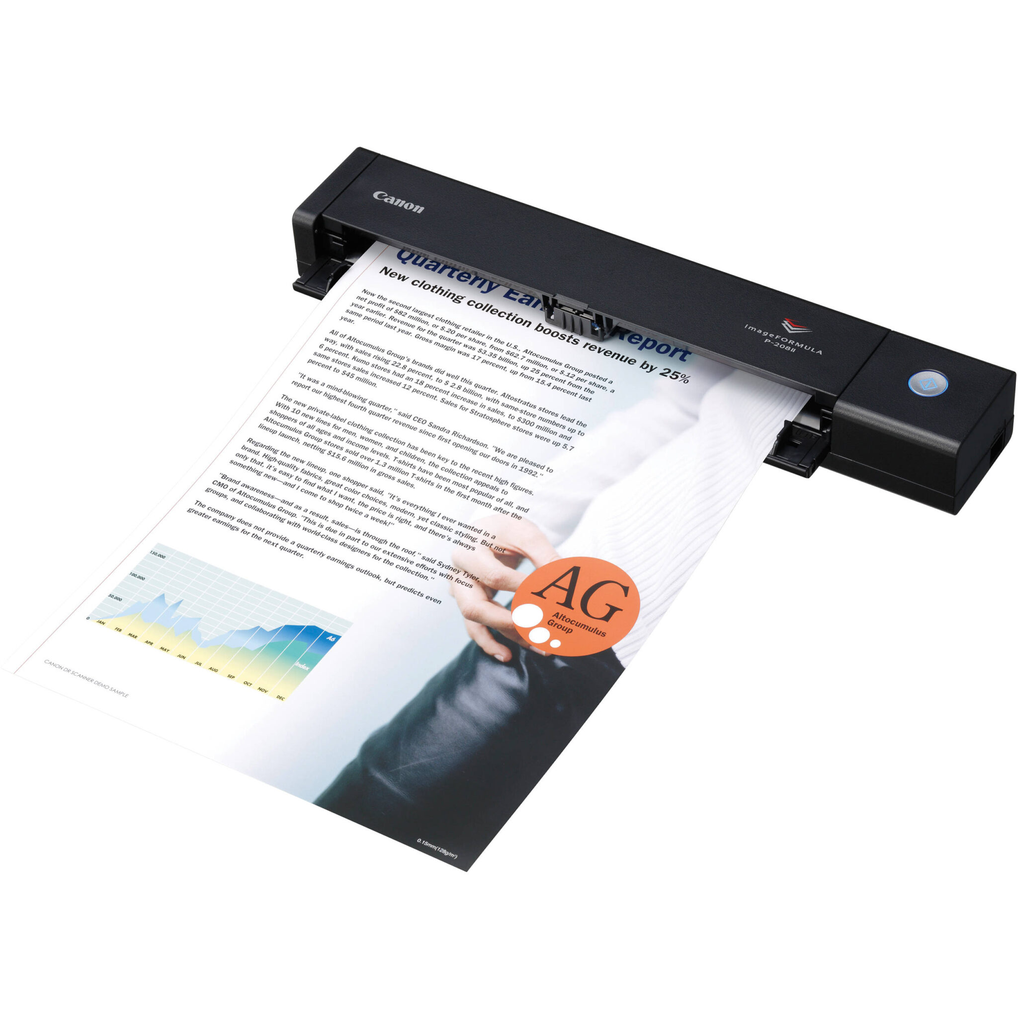 8ede0f5295a18b08787c25a8c7044522.jpg Canon imageFORMULA P-208II Scan-tini Personal Document Scanner - Imagen 1