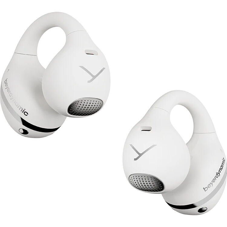 8eec448c21096b0f1ff96ad45cb43799.jpg Beyerdynamic Amiron Zero True - Auriculares inalámbricos con clip para oreja abierta (blanco) - Imagen 1