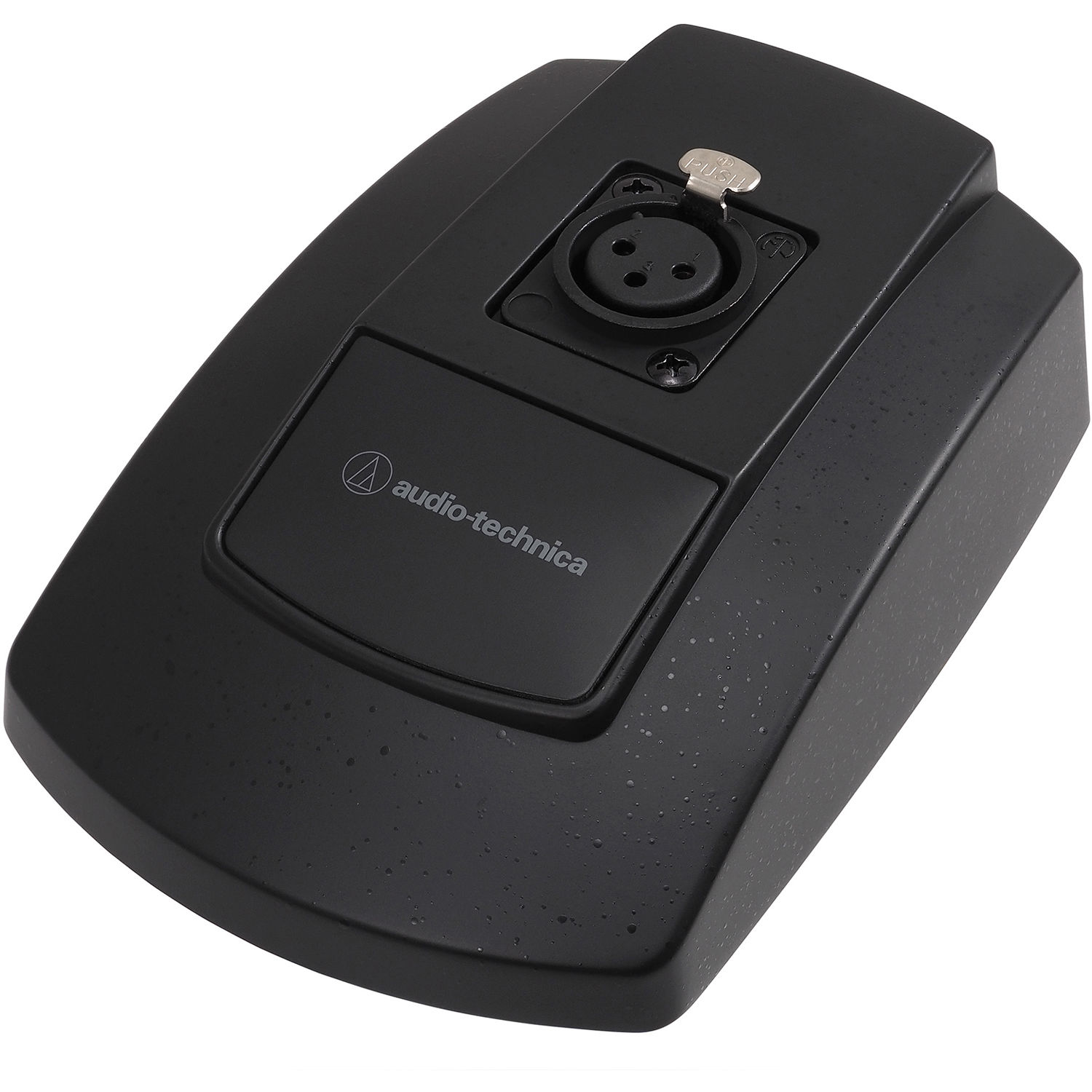 90547fc58347d1fd2c81d74b6c894b5c.jpg Audio-Technica AT8699 Soporte de escritorio para micrófonos de cuello de cisne - Imagen 1