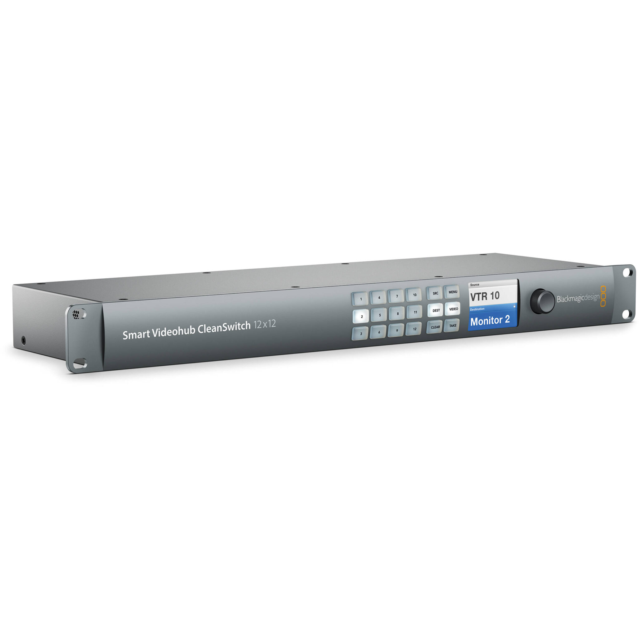 910c6239cef31facc95a9d6bd361c3ba-1.jpg Blackmagic Design Videohub inteligente CleanSwitch 12 x 12 6G-SDI - Imagen 1