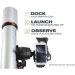 Celestron StarSense Explorer DX 102AZ 102mm f/6.5 AZ Telescopio refractor - Imagen 3