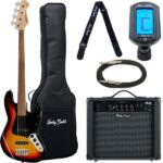 Harley Benton JB-75FL SB Vintage Seri Set