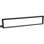 Panel de rack de plexiglás de 19" Adam Hall (2 RU)
