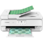 Canon Pixma TS9521Ca Wireless All-in-One Inkjet Printer (White) - Imagen 3