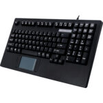 Teclado con panel táctil Adesso EasyTouch para montaje en bastidor (1 RU) - Imagen 3