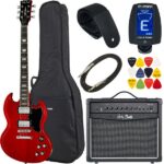 Harley Benton DC-580 CH Vintage Serie Bundle