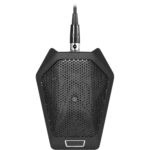 Audio-Technica U891RCb Micrófono de superficie cardioide con LED y conmutación local/remota (negro) - Imagen 2