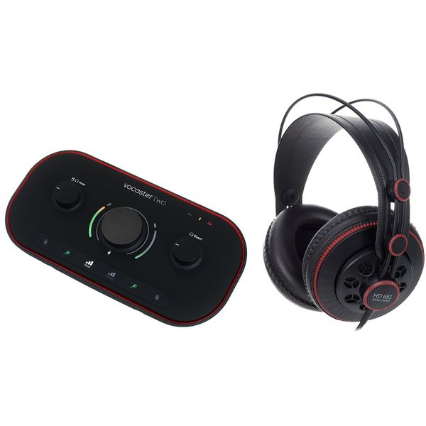 94e69ca6526c9491de9578ed02ebcd69.jpg Focusrite Vocaster Two Headphone Bundle - Imagen 1