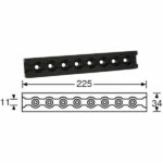Adam Hall 5721 Cargo Restraint Track blk - Imagen 5