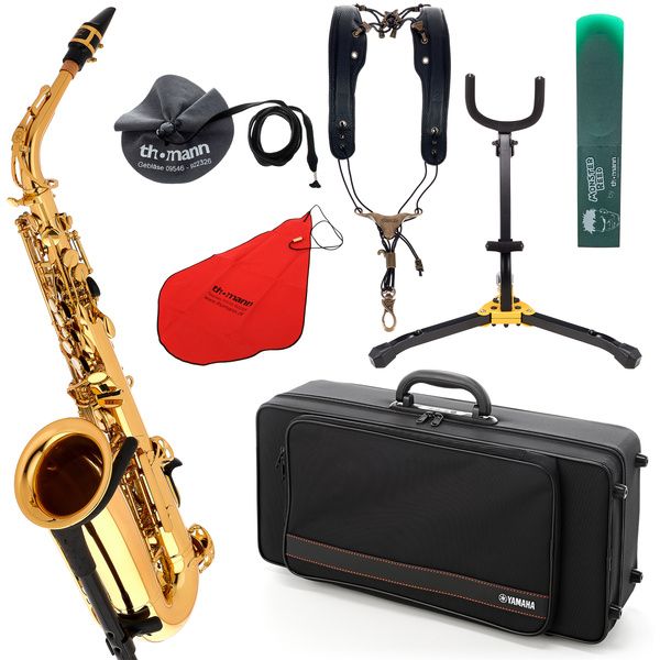 96766508ae4ad11d5173679235b31faf.jpg Yamaha YAS-280 Alto Sax Set II - Imagen 1