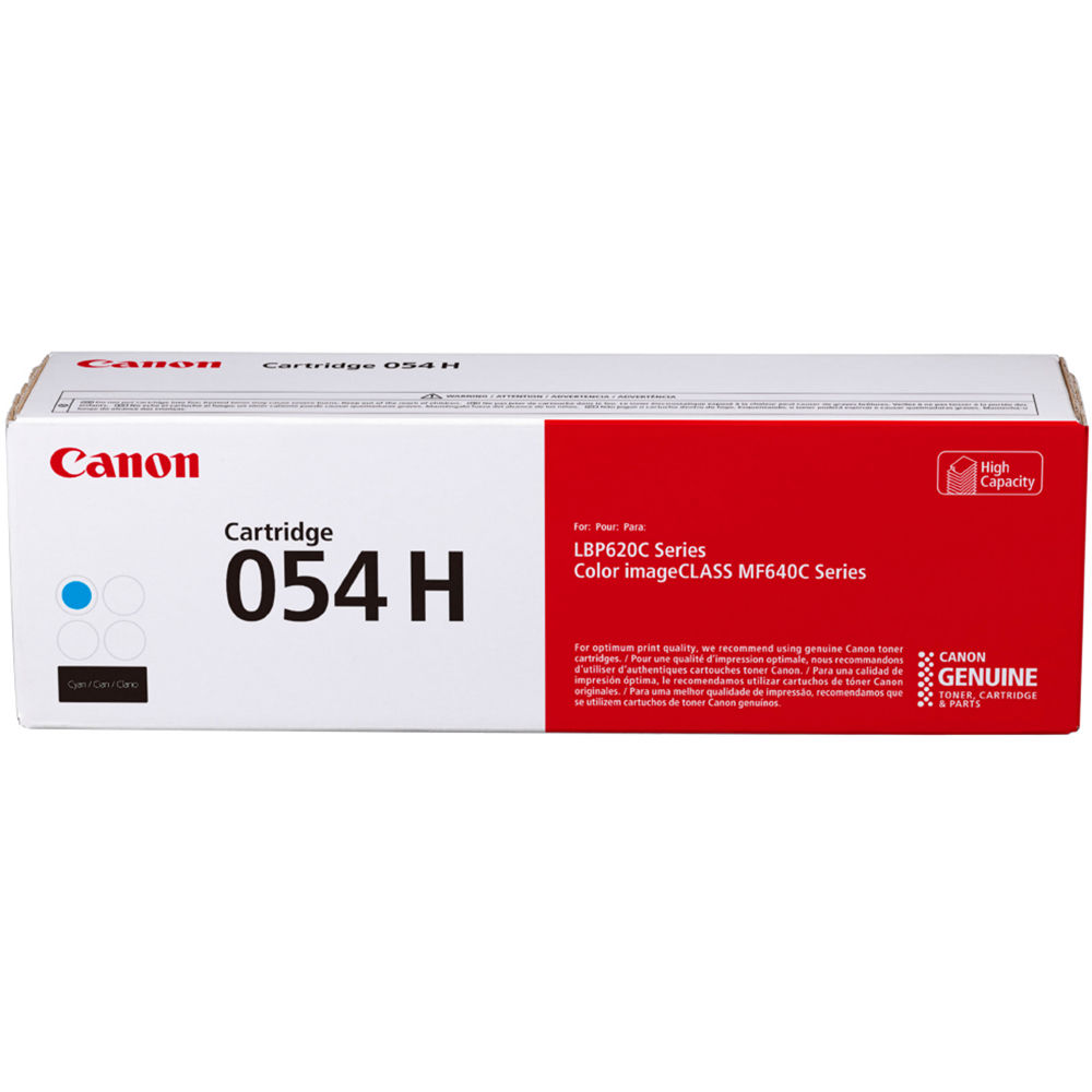 96d84d1ab98481262cfff7f0a1b01b61.jpg Canon 054 High-Capacity Cyan Toner Cartridge - Imagen 1