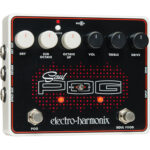 Pedal generador de octava polifónica y overdrive Electro-Harmonix Soul POG con fuente de alimentación