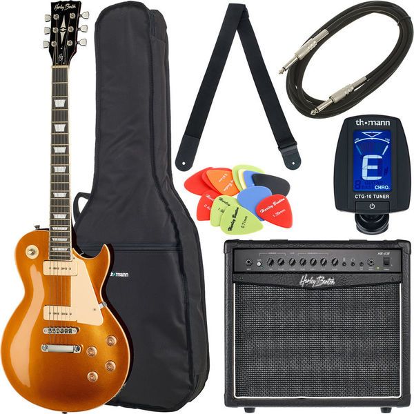 9778aca5ba992eb26d6c126158b8583a.jpg Harley Benton SC-450 P90 GT Classic S Bundle - Imagen 1