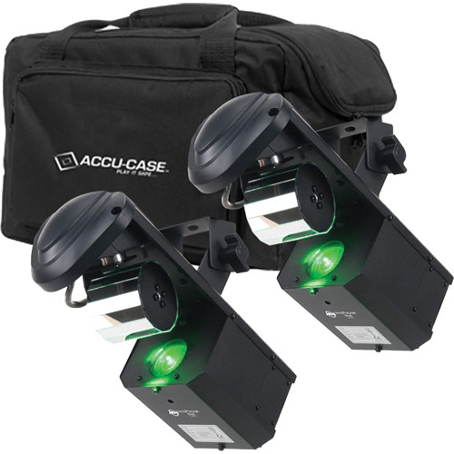 978deaf8c4b9f892098e5b7e9f5beae9.jpg American DJ Pocket Roll Pak - 2x Inno Pocket Roll con bolsa F4 Par - Imagen 1