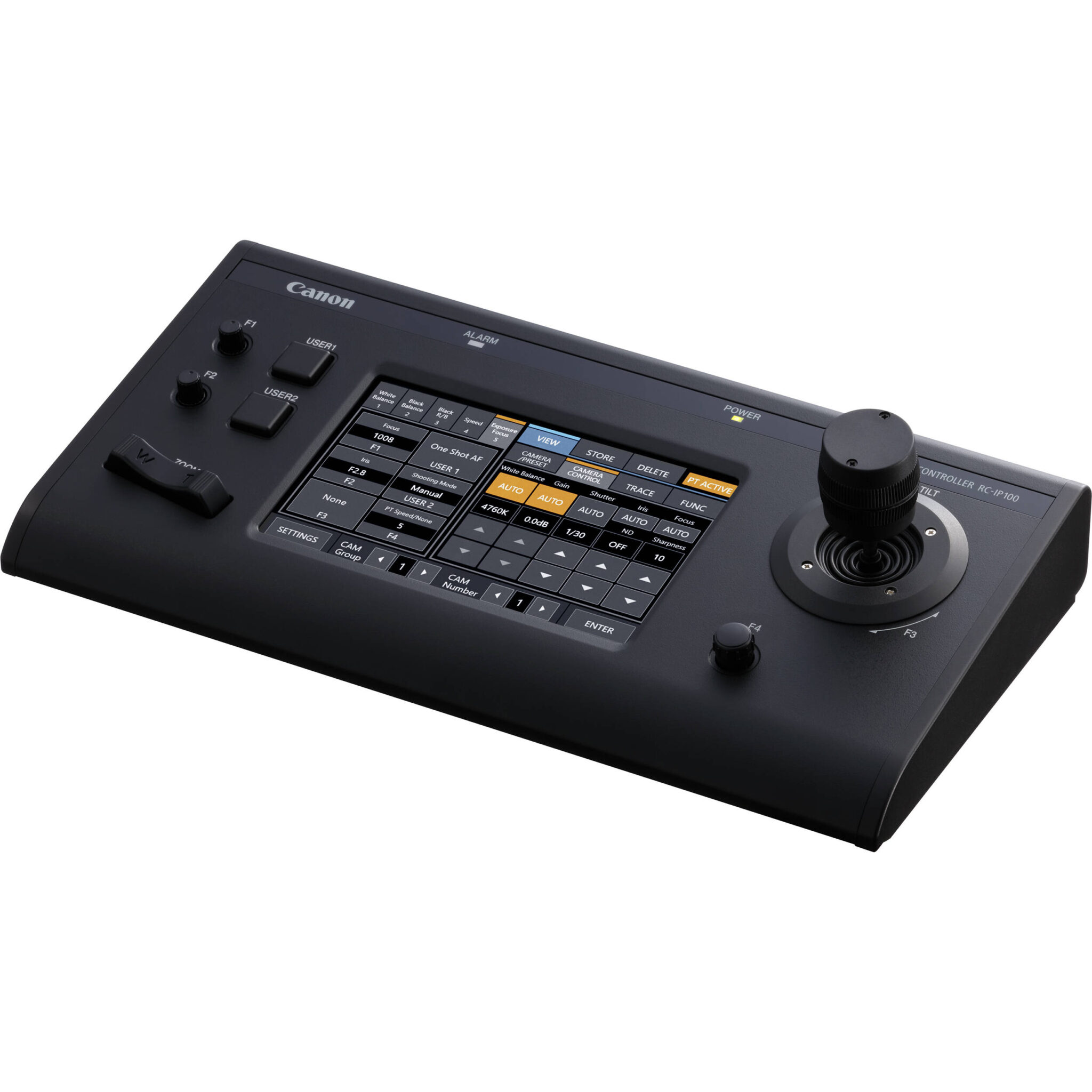 97b65d0b6e749f0b1811580ce18fb87d-13.jpg Canon RC-IP100 Touchscreen PTZ Joystick Controller - Imagen 1