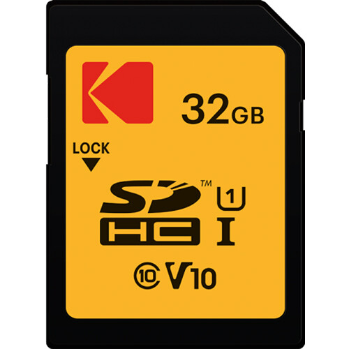 9802bd88767b0def47ba846fa1c75479.jpg Tarjeta de memoria Kodak UHS-I SDHC de rendimiento premium de 32 GB - Imagen 1