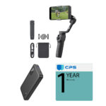 Cardán para teléfono inteligente DJI Osmo Mobile 6 con banco de energía de 10,000 mAh y kit de cables