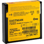 Kodak Eastman Double-X Película negativa en blanco y negro 7222 (0.630 in, rollo de 100 pies, perforación única)
