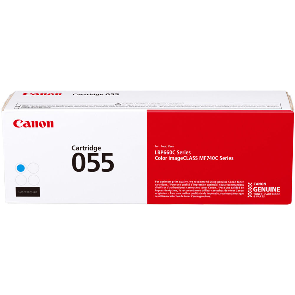 986b57f7ff8354d6073c798ae08b99c9.jpg Canon 055 Standard-Capacity Cyan Toner Cartridge - Imagen 1