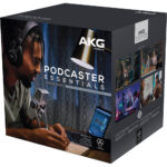 Micrófono USB AKG Podcaster Essentials Lyra y auriculares AKG K371 - Imagen 2
