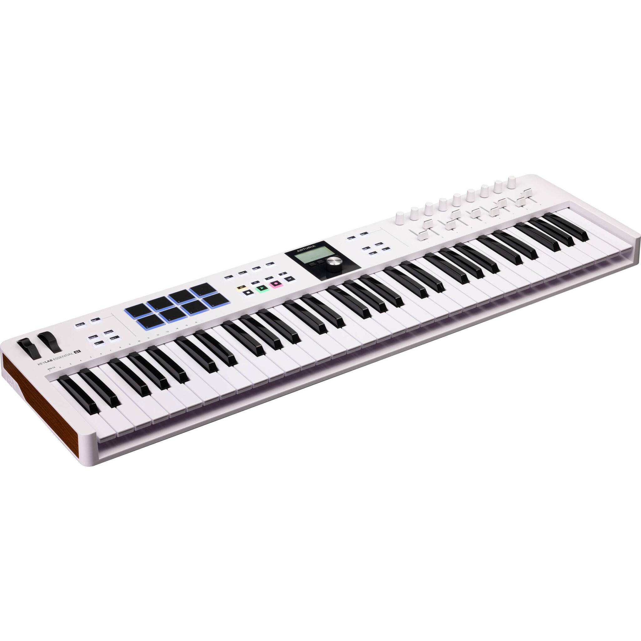 99b5059b46054b09d29fbf470765985a.jpg Arturia KeyLab Essential mk3 Controlador y software MIDI universal de 61 teclas (blanco) - Imagen 1