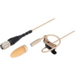 Audio-Technica BP899cH-TH Micrófono Lavalier omnidireccional subminiatura (teatro-beige, conector estilo cH)