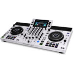 Denon DJ SC LIVE 4 Sistema de DJ independiente de 4 decks con pantalla táctil de 7", parlantes incorporados y Wi-Fi (blanco) - Imagen 4