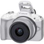 Canon EOS R50 Mirrorless Camera with 18-45mm & 55-210mm Lenses and Essentials+ Kit (White) - Imagen 13