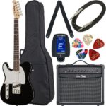 Harley Benton TE-20 BK LH Standard Set 2