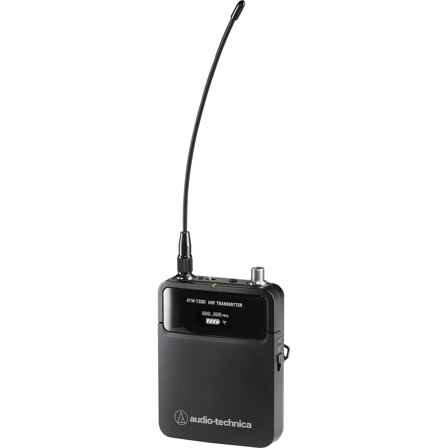 9c27be50353b5f0f38646eea76026e7b.jpg Audio-Technica ATW-T3201 Transmisor de petaca serie 3000 (DE2: 470 a 530 MHz) - Imagen 1