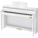 Casio Celviano Grand Hybrid GP-310 Piano digital estilo consola con banco (blanco satinado) - Imagen 2