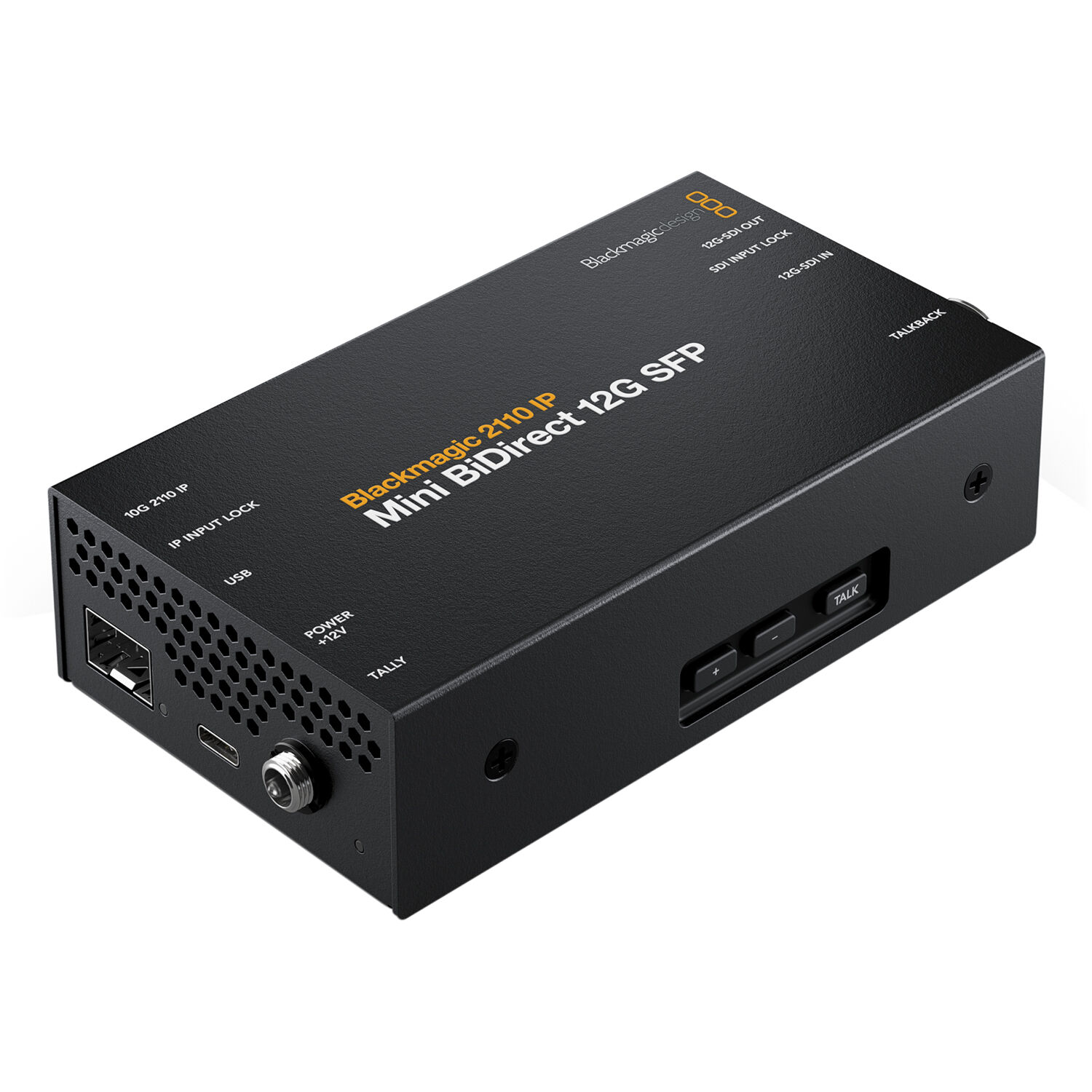 9e3a6fd353d378633eee3b9468896a57.jpg Convertidor Blackmagic Design 2110 IP Mini BiDirect 12G SFP - Imagen 1