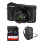 Canon PowerShot G7 X Mark III Digital Camera with Accessories Kit (Black)