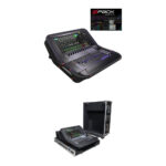 Kit de mezclador digital Allen & Heath Avantis Solo de 64 canales/42 buses con actualización de software dPack y estuche de vuelo Doghouse