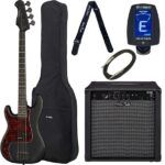 Harley Benton PB-20LH SBK Bundle