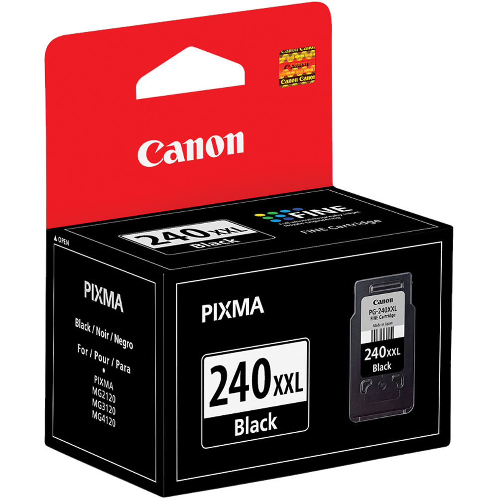 a00ab616132b2c58cdb1586a8203567d.jpg Canon PG-240XXL Extra High Capacity Black Ink Cartridge - Imagen 1