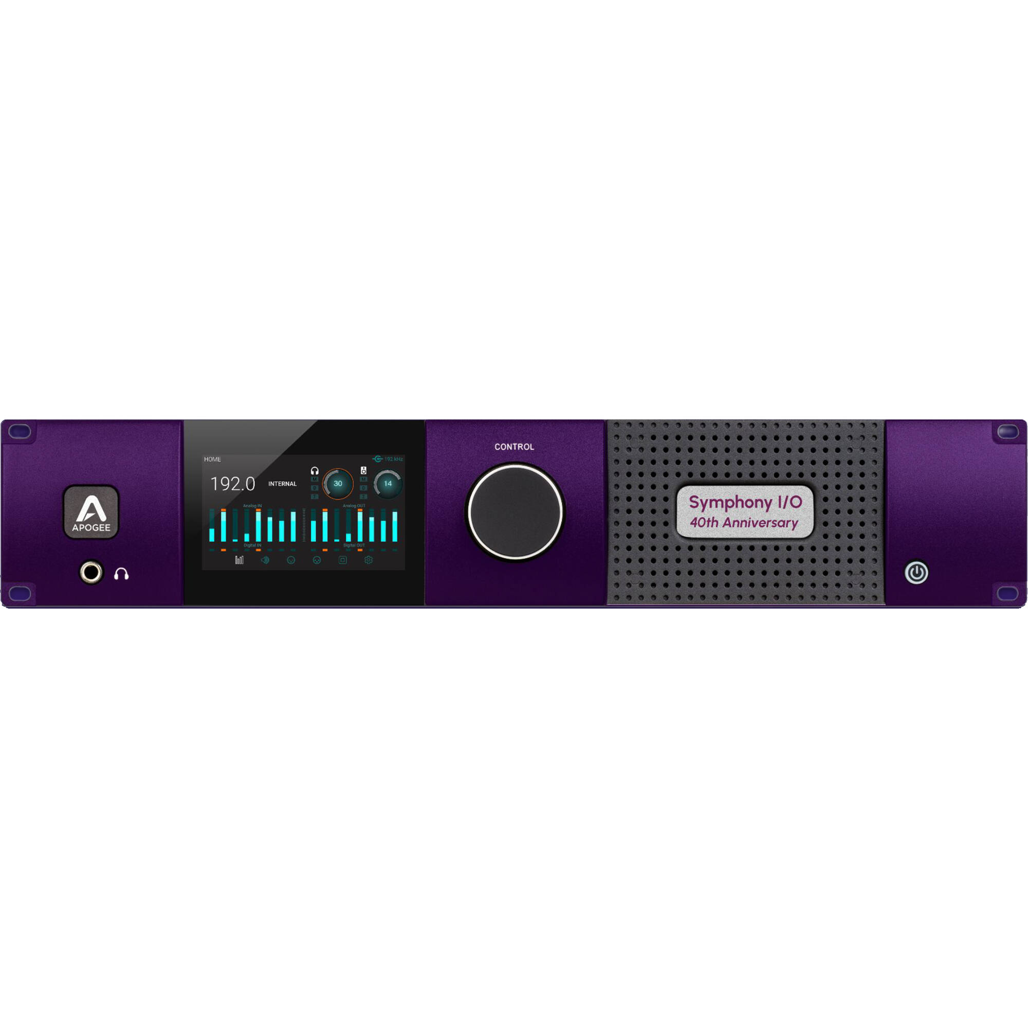 a068c420aa21f5aa29744e5aa15bb3b2.jpg Apogee Electronics Symphony I/O MkII 16x16SE Thunderbolt 3 Interfaz de audio (edición del 40 aniversario) - Imagen 1