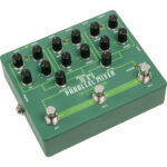 Electro-Harmonix Tri Parallel Mixer - Conmutador de bucle FX y pedal mezclador para guitarra eléctrica y bajo