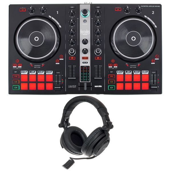 a0b79d6923d5d709e854e3114b734197.jpg Hercules DJ Control Inpulse 300HP45 Set - Imagen 1