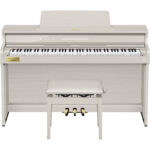 Casio Celviano AP-750 Piano digital estilo consola de 88 teclas con banco (gris/beige) - Imagen 10