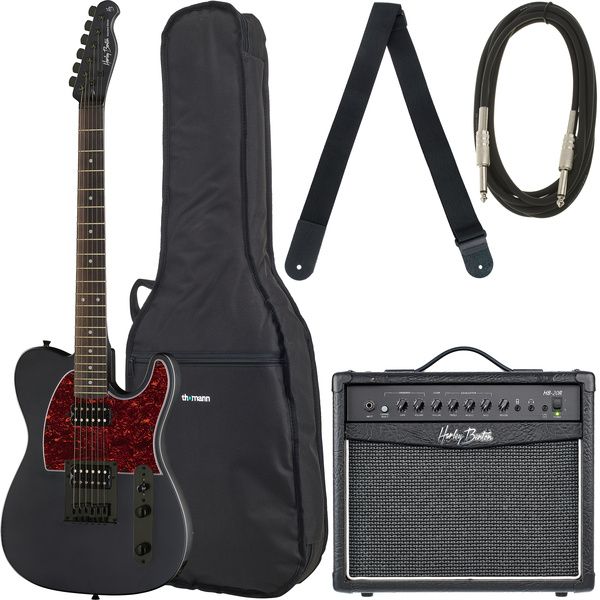a1279a6dcb637370b96923fdd88efb7d.jpg Harley Benton TE-20HH SBK Standard Bundle 2 - Imagen 1