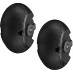 Electro-Voice EVID 6.2 Altavoz de instalación pasivo de 2 vías de 300 W con woofers duales de 6" (par, negro) - Imagen 3