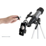 Celestron Travel Scope DX 70 mm f/6 AZ Telescopio refractor y kit de filtro solar EclipSmart - Imagen 4