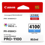 Canon PFI-4100 Cyan Pigment Ink Tank (80mL) - Imagen 2