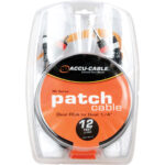 American DJ Dual RCA to Dual 1/4" Cable (12')