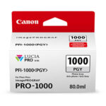 Canon PFI-1000 PGY LUCIA PRO Photo Gray Ink Tank (80mL) - Imagen 3