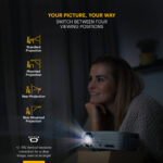 Proyector LED de cine en casa Kodak Flik X7 HD - Imagen 7