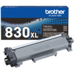 Impresora multifunción láser monocromática compacta Brother DCP-L2640DW con kit de cartucho de tóner negro de alto rendimiento (reacondicionado por el fabricante)