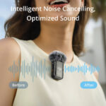 DJI Mic 2 Sistema/grabador de micrófono inalámbrico digital compacto para 2 personas para cámara y teléfono inteligente (2,4 GHz) - Imagen 6
