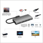 Estación de acoplamiento USB-C 8 en 1 Adesso (compatible con TAA) - Imagen 8